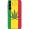 Marijuana Rasta Flag Galaxy A35 5G Skin